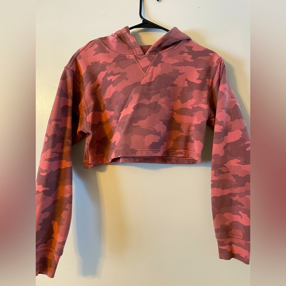 Lululemon all yours cropped hoodie